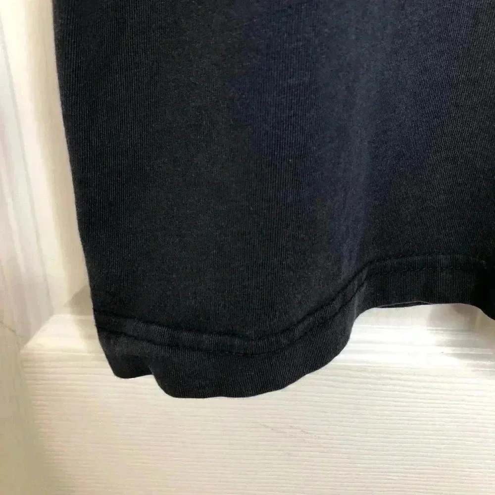 Roots T-Shirt Blue With Maple Leaf Size Large - Picture 10 of 16